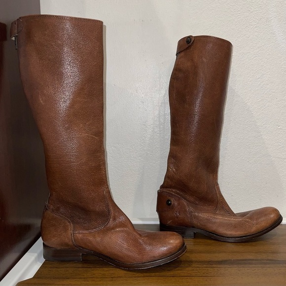 Frye zip knee high boots - Picture 3 of 6
